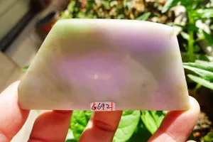 Natural Jade Rough Jadeite Raw (105g,8.3X4.5X1.4cm)