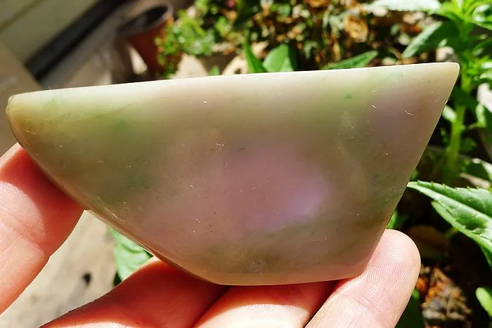 Natural Jade Rough Jadeite Raw (105g,8.3X4.5X1.4cm)