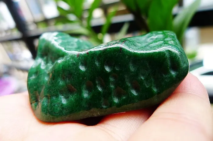 Natural Jade Rough Jadeite Raw (120g,6X5.3X2.1cm)