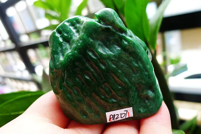 Natural Jade Rough Jadeite Raw (120g,6X5.3X2.1cm)