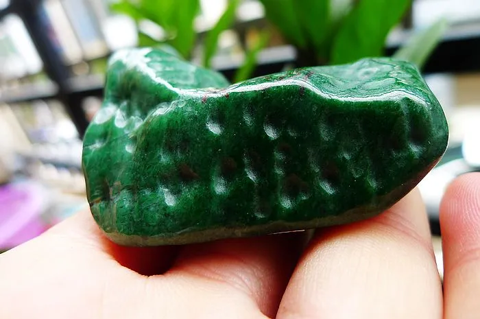 Natural Jade Rough Jadeite Raw (120g,6X5.3X2.1cm)