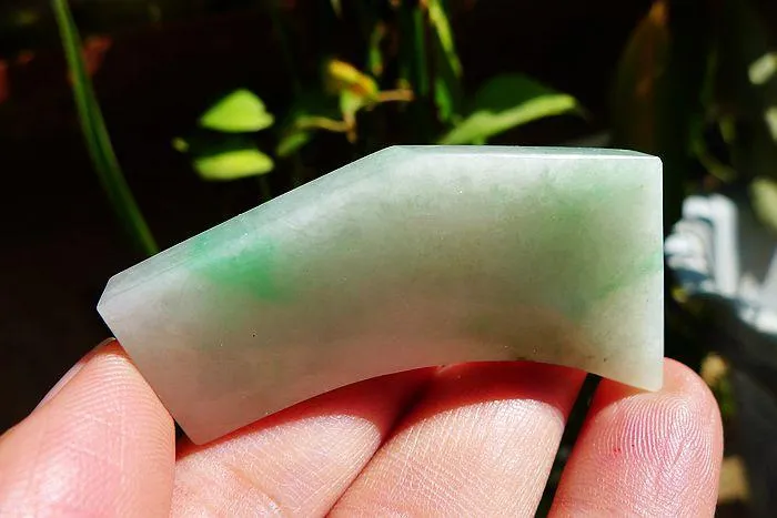 Natural Jade Rough Jadeite Raw (19g,4.9X2.2X0.55cm)