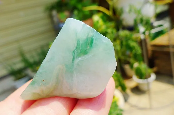 Natural Jade Rough Jadeite Raw (39g,4.6X2.7X2.5cm)