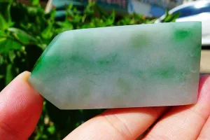 Natural Jade Rough Jadeite Raw (57g,7X3.2X0.8cm)