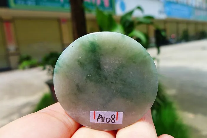 Natural Jade Rough Jadeite Raw (59g,3.7X1.55cm)