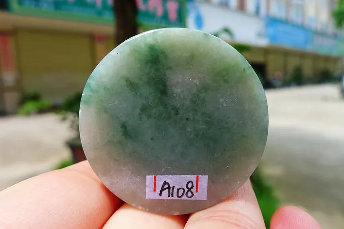 Natural Jade Rough Jadeite Raw (59g,3.7X1.55cm)