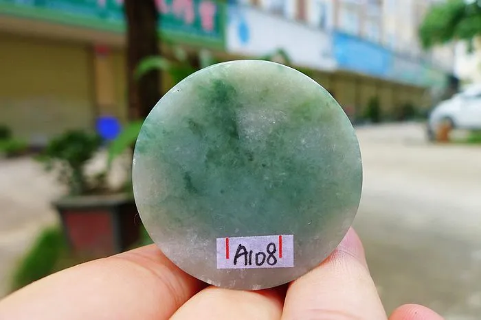 Natural Jade Rough Jadeite Raw (59g,3.7X1.55cm)