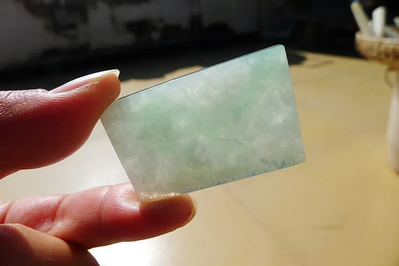 Natural Jade Rough Jadeite Raw 82g