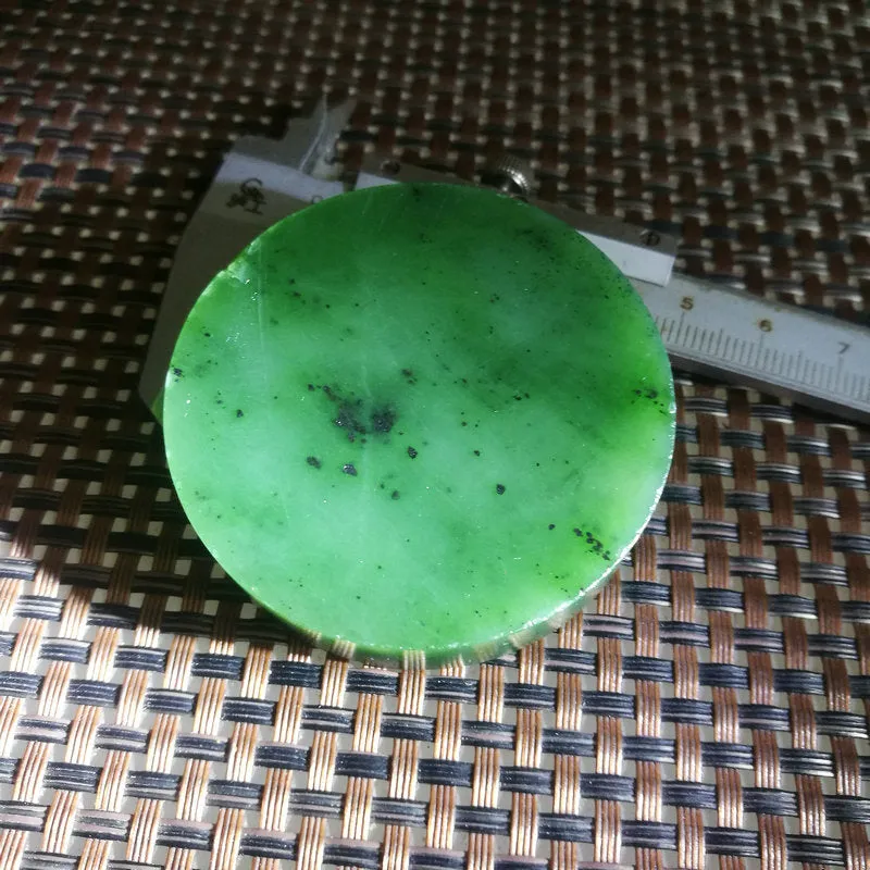 Natural Kunlun Jade Rough Nephrite Raw (78g, 6.2X1.2cm)