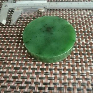 Natural Kunlun Jade Rough Nephrite Raw (78g, 6.2X1.2cm)