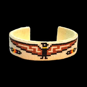 Navajo Thunderbird & Flags Bracelet