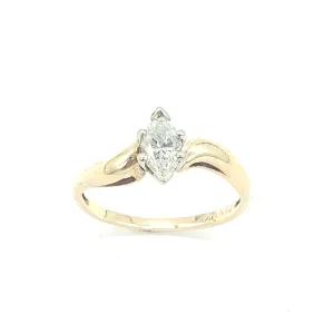 NEW 1/2 Carat Marquise Solitaire Ring