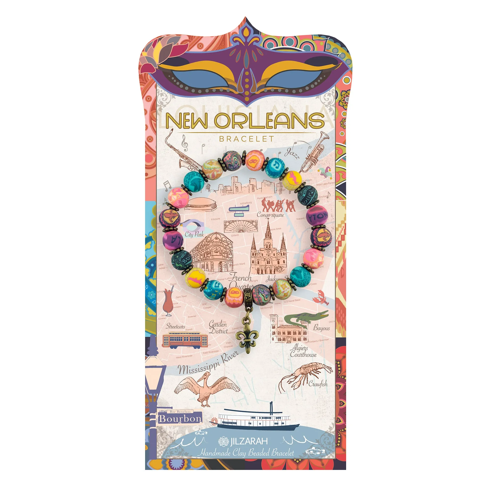 New Orleans Places We Love Bracelet