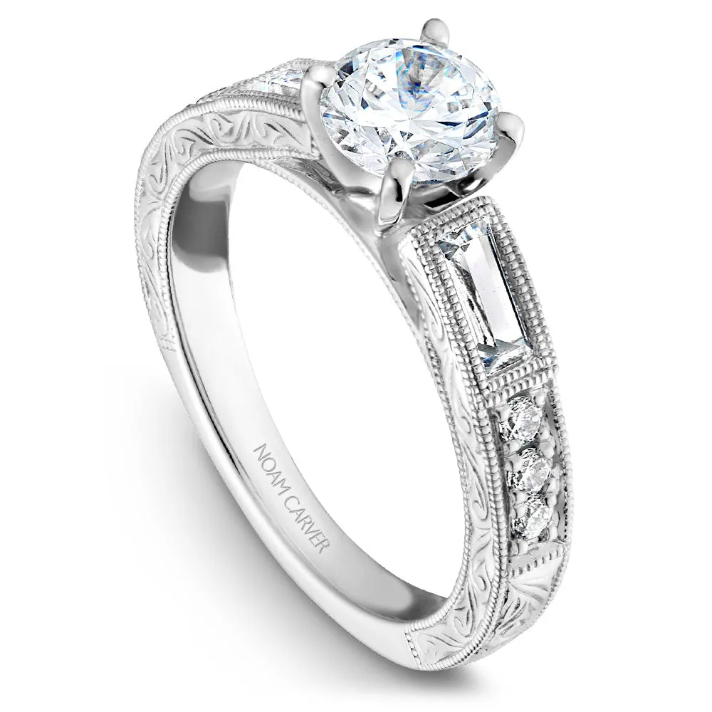 Noam Carver Engagement Ring - B058-01WS-100A