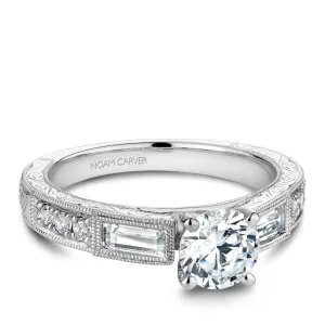 Noam Carver Engagement Ring - B058-01WS-100A