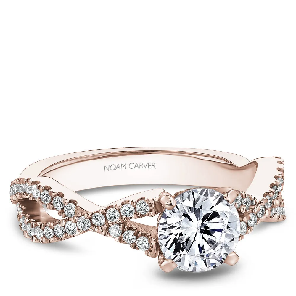 Noam Carver Engagement Ring - B522-01RS-100A