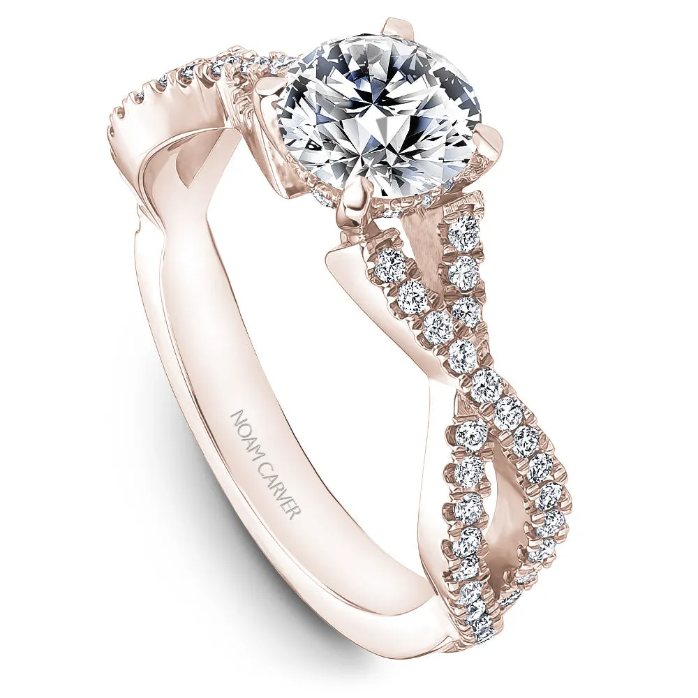 Noam Carver Engagement Ring - B522-01RS-100A