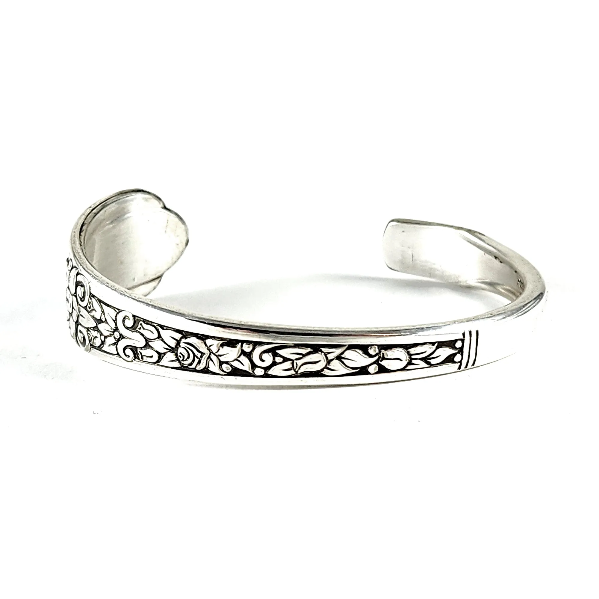 Oneida Floral II Spoon Cuff Bracelet