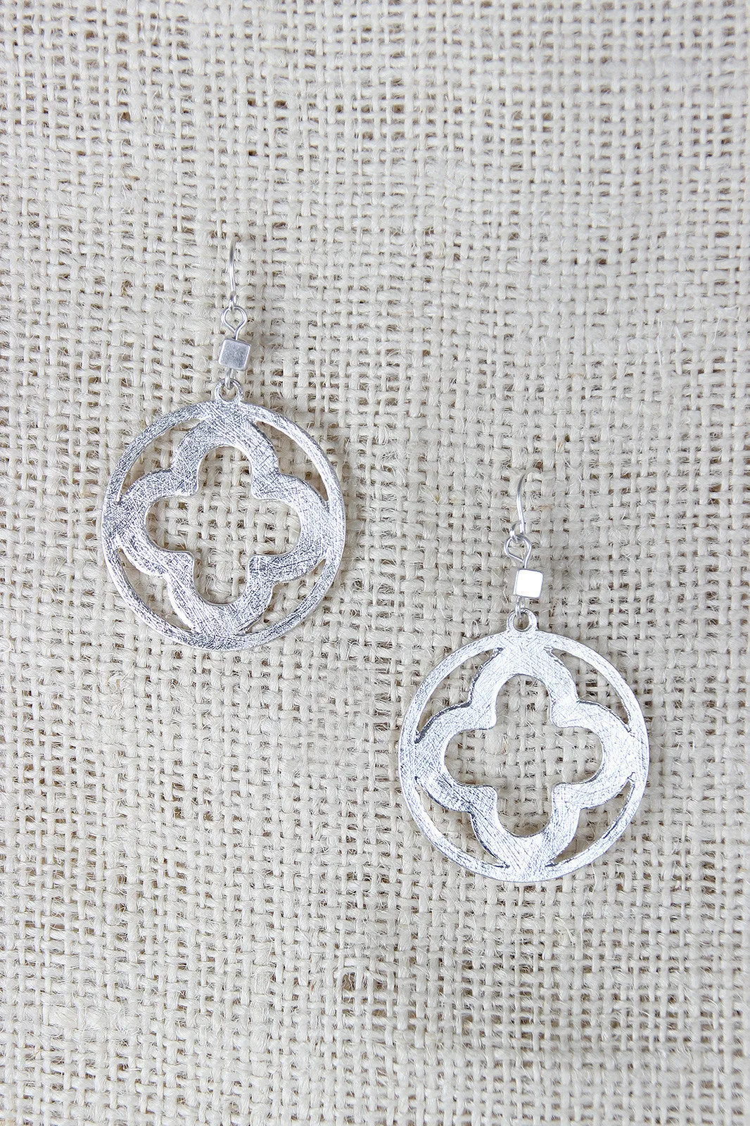 Open Clover Dangle Earrings