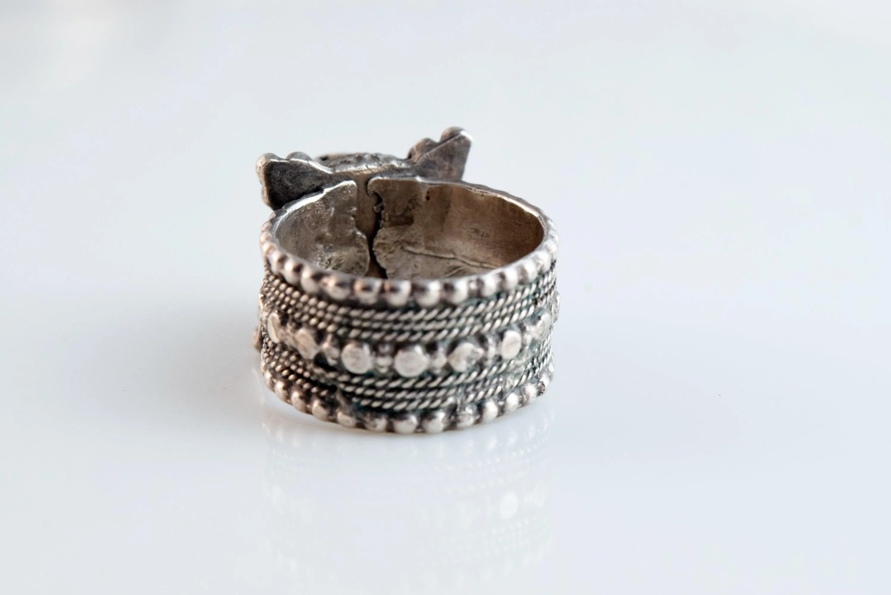 Rare Vintage Silver Omani  Ring