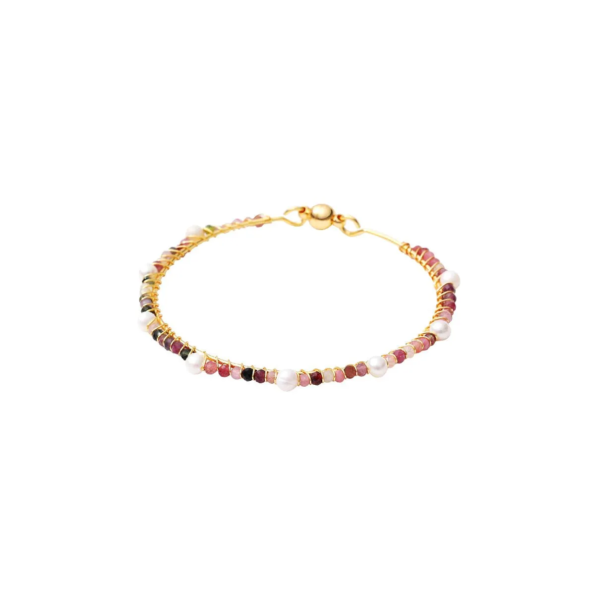 Rouge Tourmaline Rainbow Bracelet