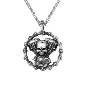 Skull Chain Necklace