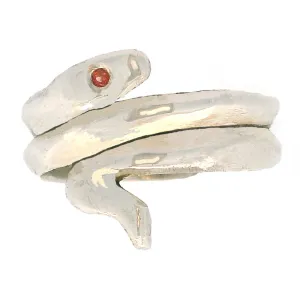 Snake with Ruby Ring (size 6 1/2)