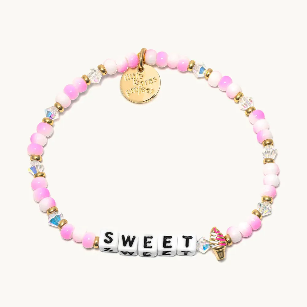 Sweet Strawberry Swirl - S/M Bracelet