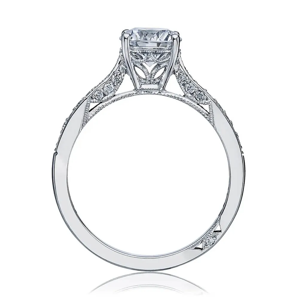 Tacori Platinum Round Solitaire Engagement Ring 2638RDP75