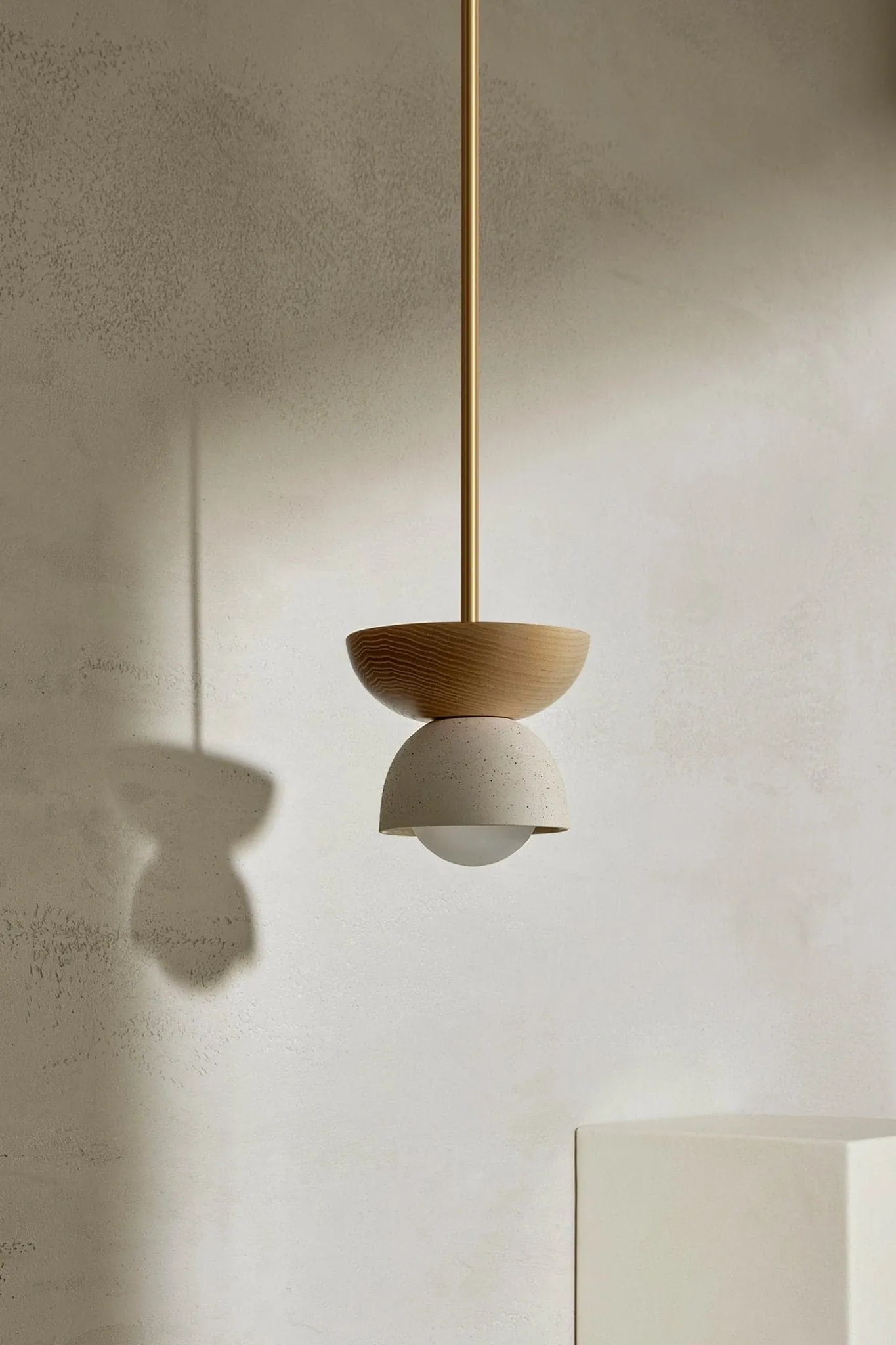 Terra 00 Pendant Light - Solid Rod