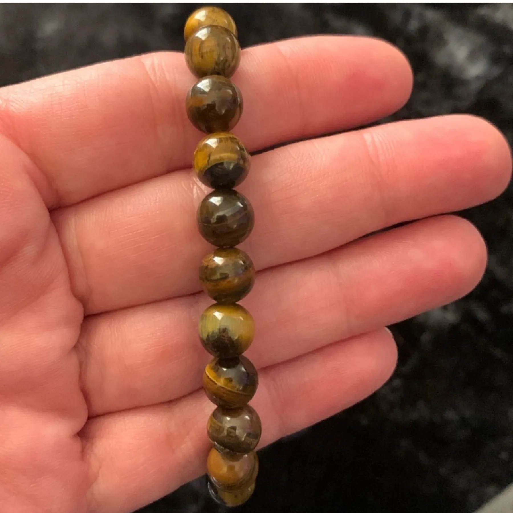 Tigers Eye Beaded Bracelet