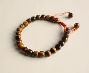 Tiger's Eye Energy Wrist Mala