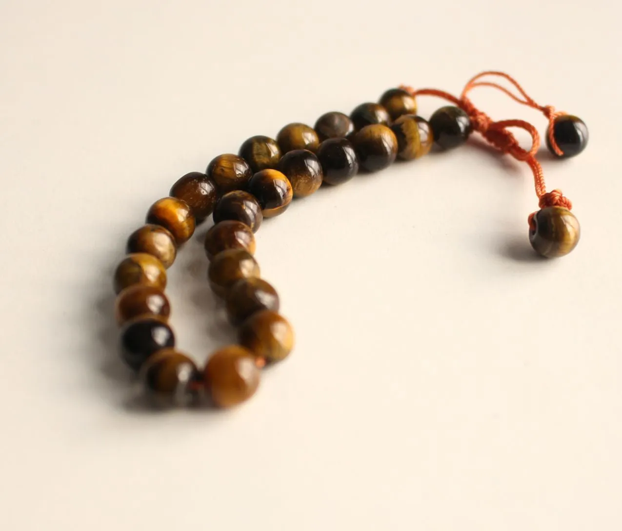 Tiger's Eye Energy Wrist Mala