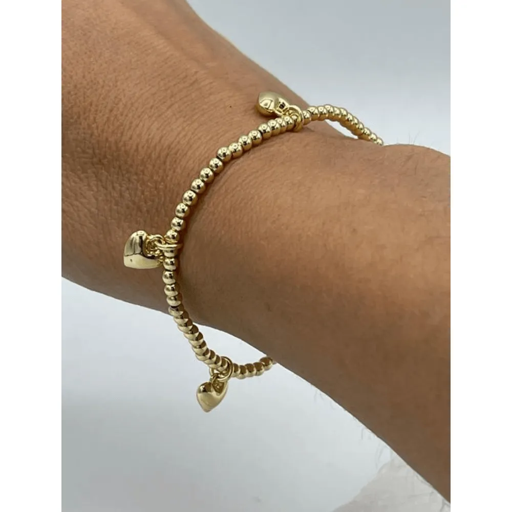 TRIXABELLE Heart Bracelet Gold Plated