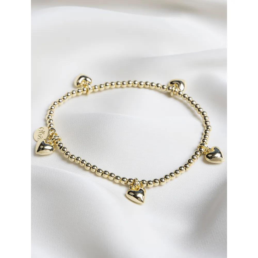 TRIXABELLE Heart Bracelet Gold Plated