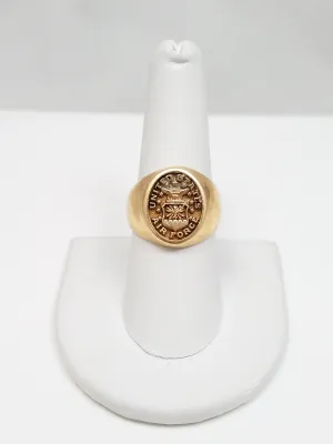 Vintage Solid 14k Yellow Gold United States Air Force Ring