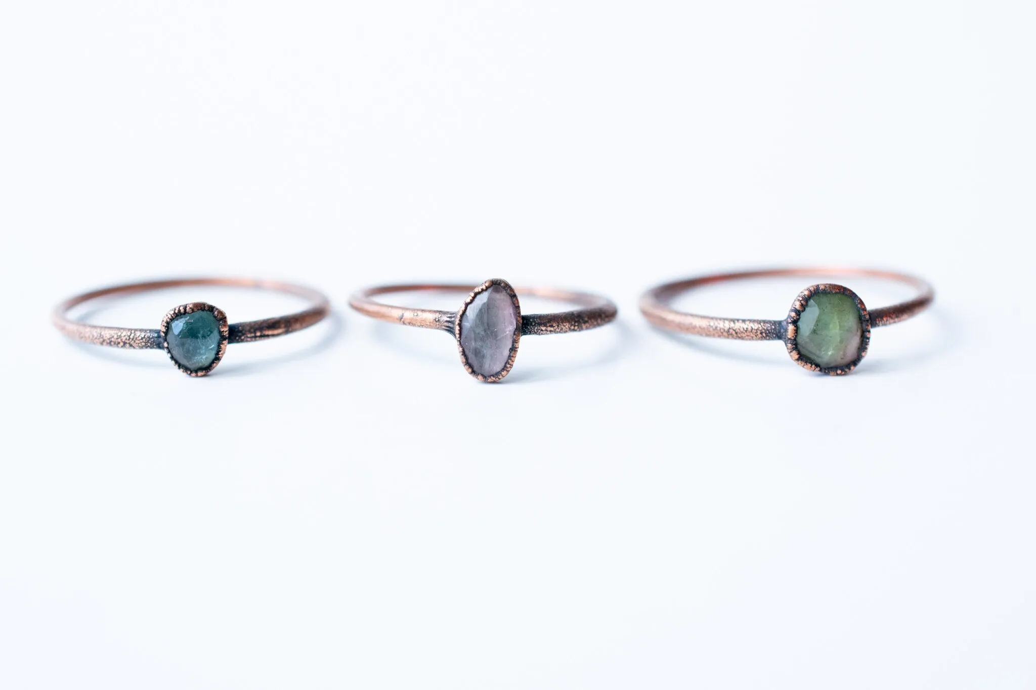 Watermelon tourmaline ring | Faceted tourmaline ring