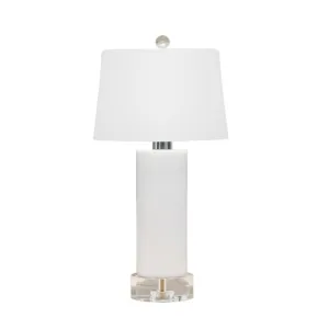 White Jade Oval Lamp