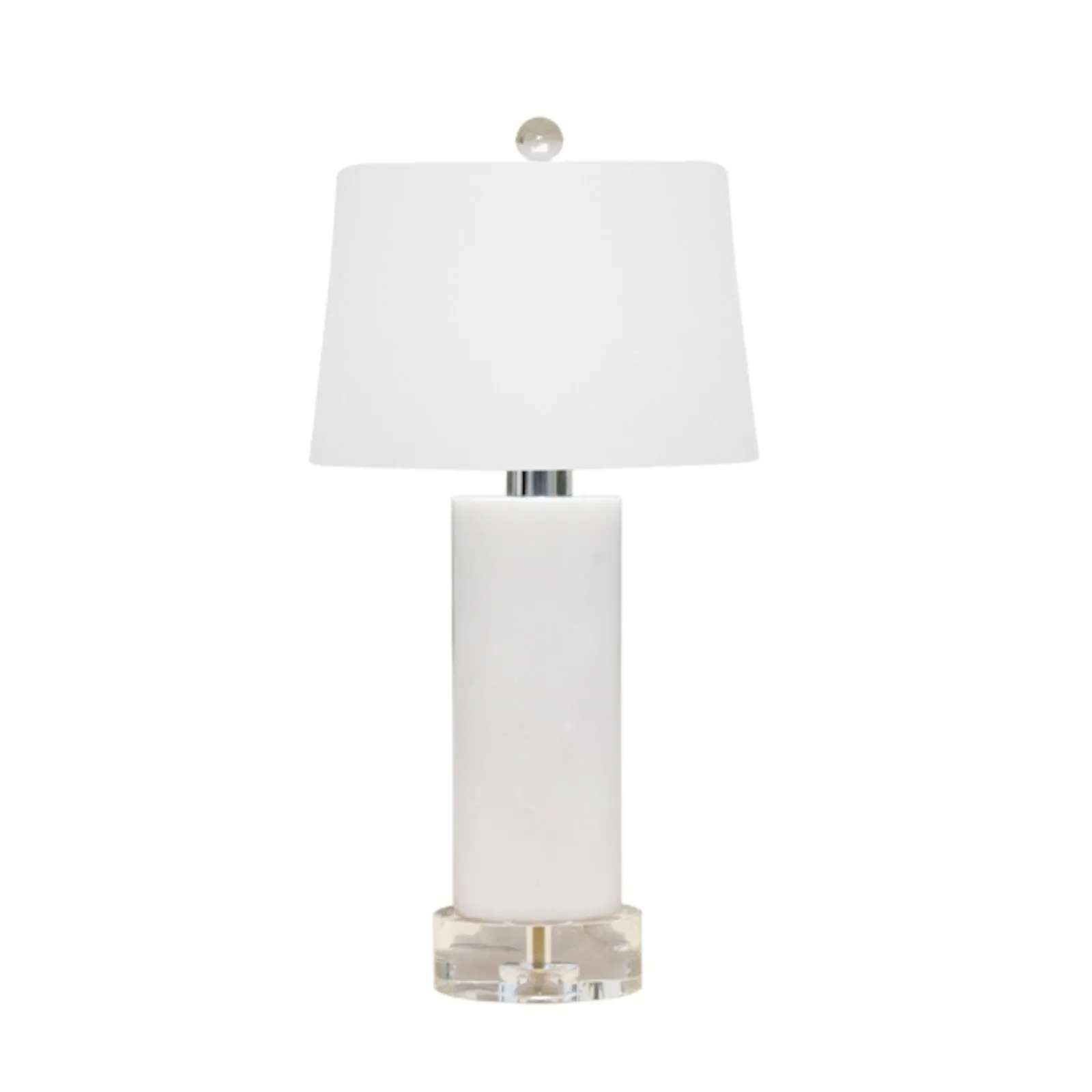 White Jade Oval Lamp