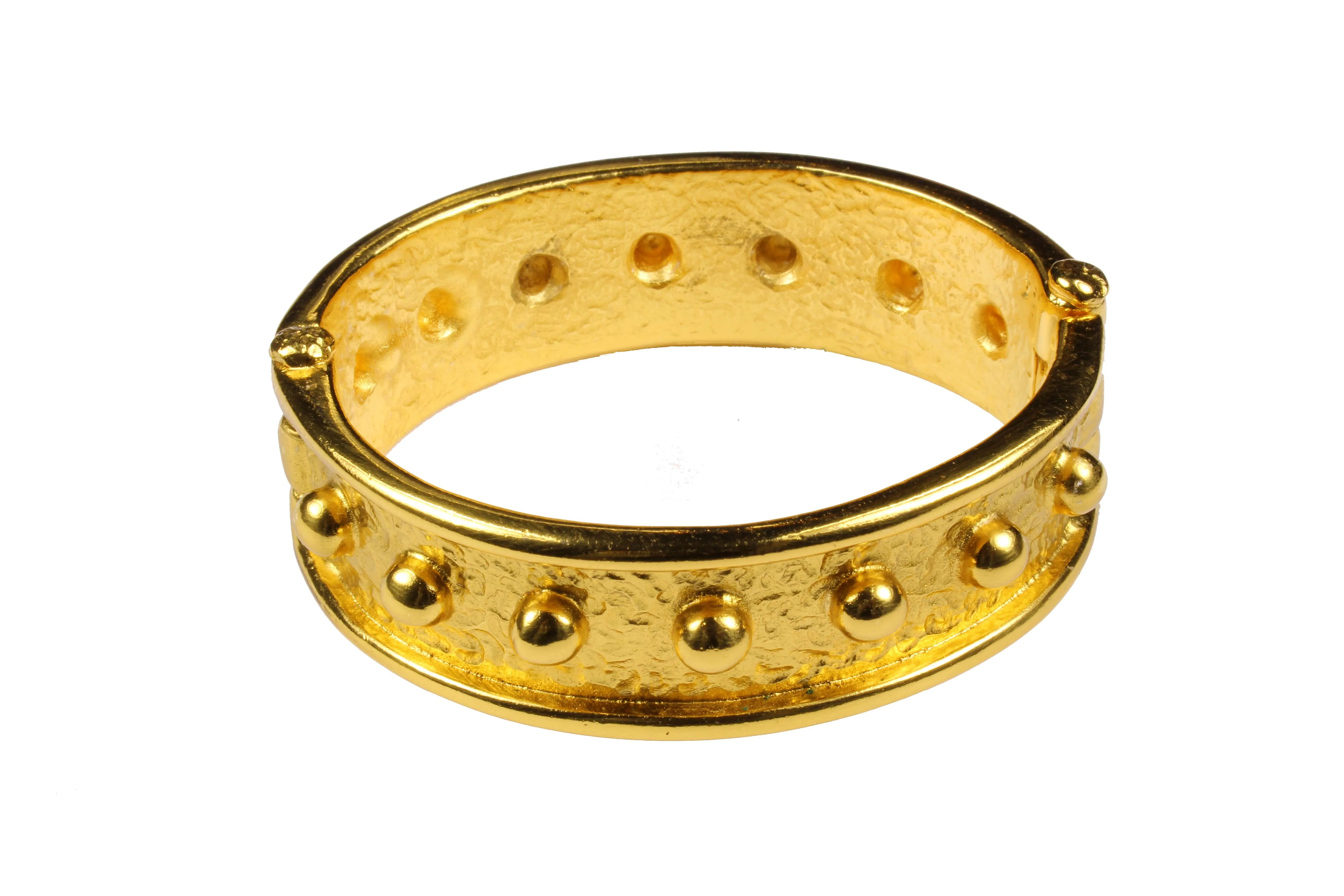 YVES SAINT LAURENT cuff bracelet